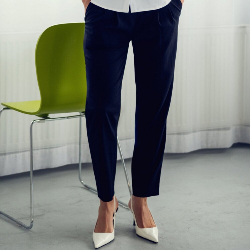 NWOT: Ministry of Supply Swift Drape Pant - Navy